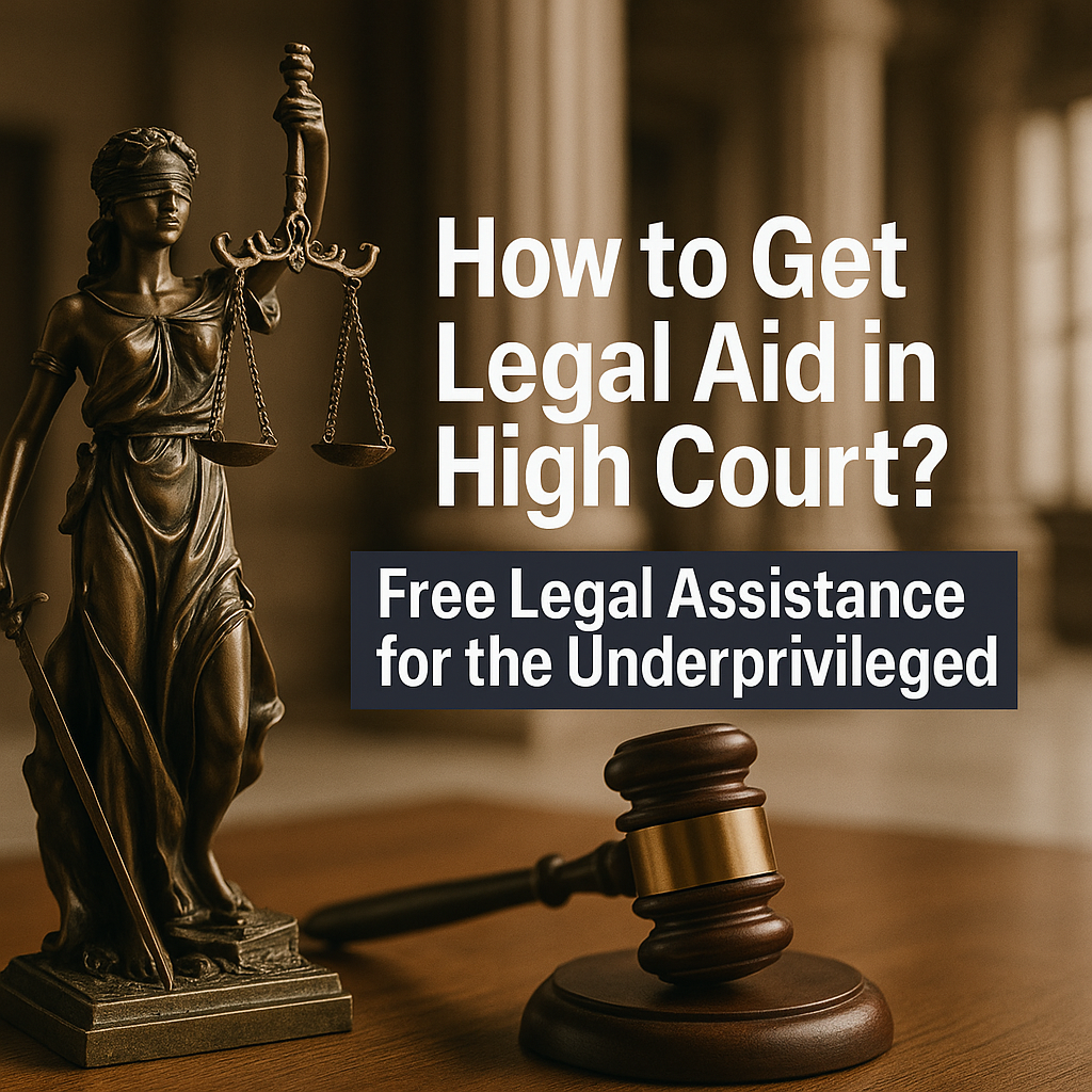 How to Get Legal Aid in High Court? Free Legal Assistance for the Under privileged