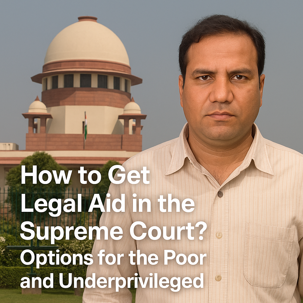 How to Get Legal Aid in the Supreme Court? Options for the Poor and Underprivileged